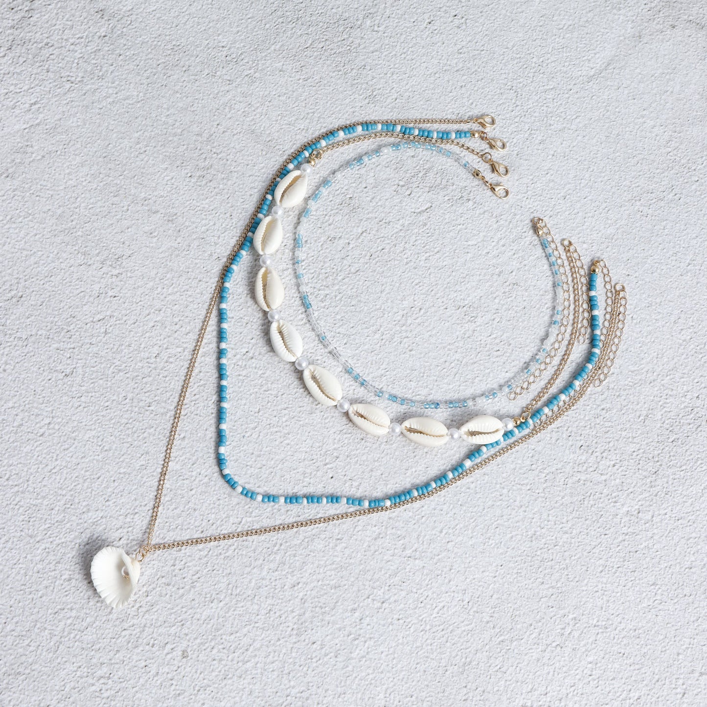 Women's Clavicle Chain Accessories Bohemian Style Bead Necklaces