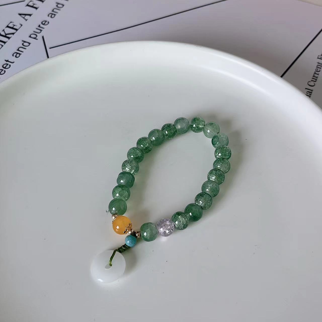 Chinese Ancient Style Safety Buckle Female Niche Bracelets