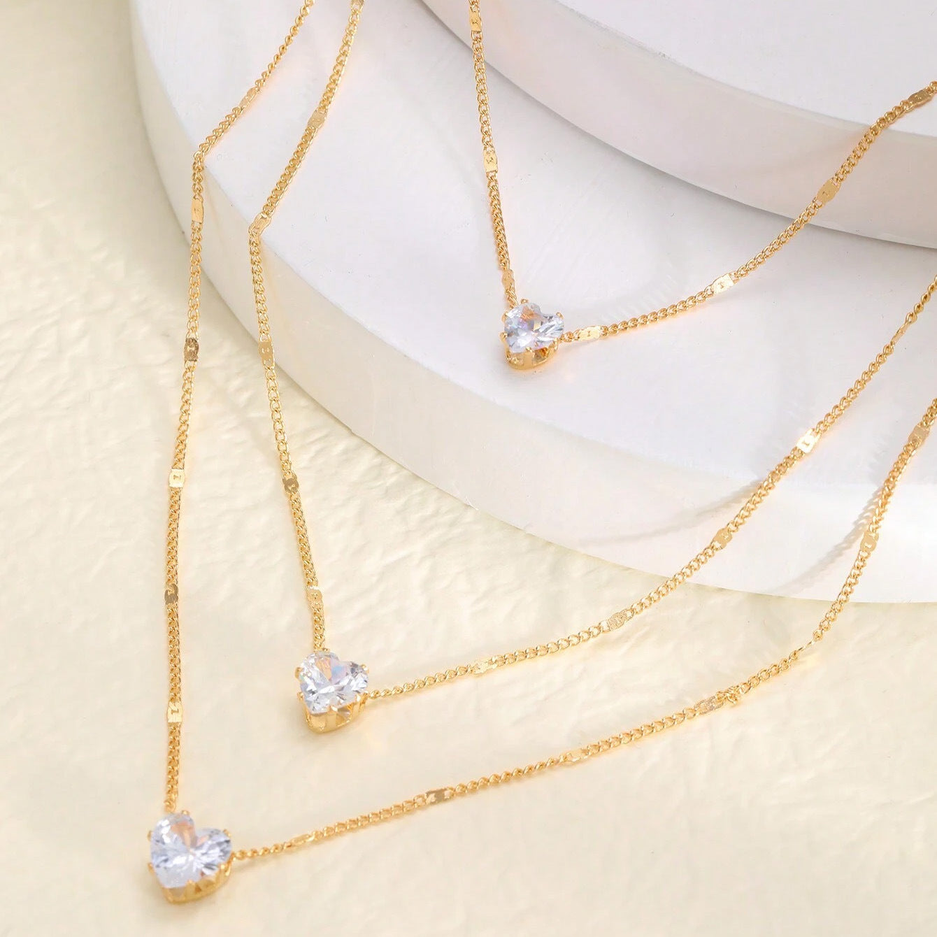 Women's Personality Love Five-pointed Star Water Drop Necklaces