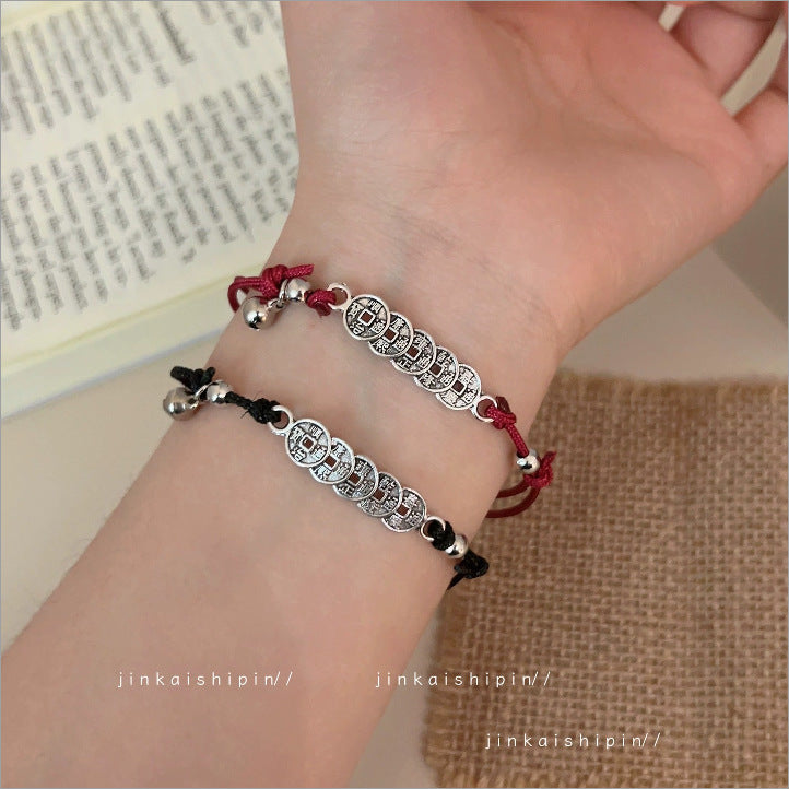 Suit Female Retro Style Design Chinese Aesthetic Bracelets