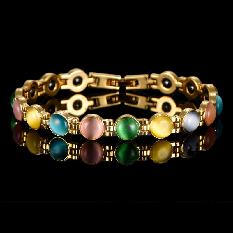 Opal Crystal Simple Fashion Gold-plated Female Bracelets
