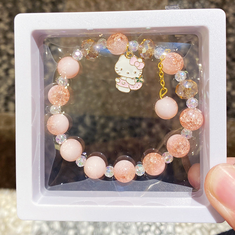 Children's Cartoon Colored Glaze Get Goods Pacha Dog Gift Bracelets