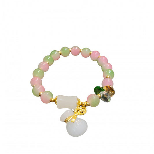 Women's Purse Safety Buckle High-rise Gradient Color Bracelets