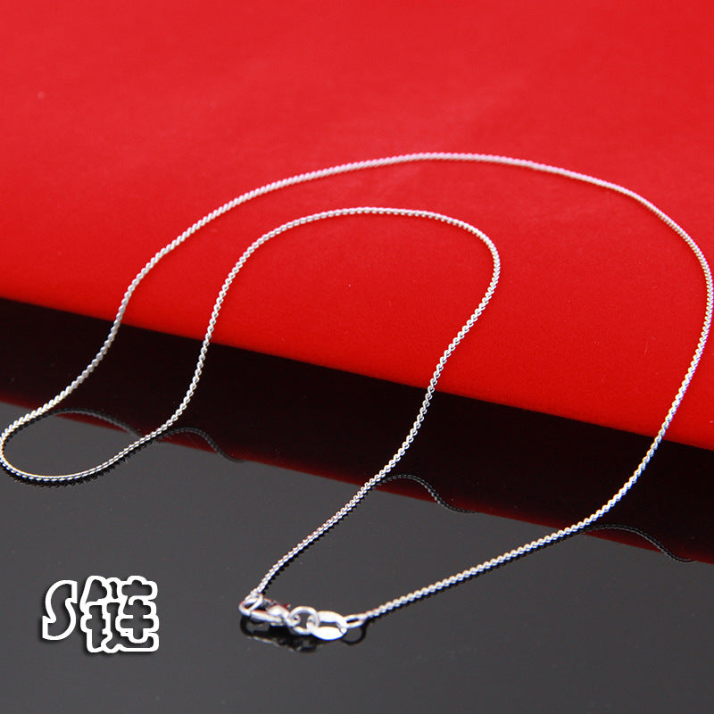 Seeds Water Wave Ingot O-shaped Steel Color Ornament Pendants