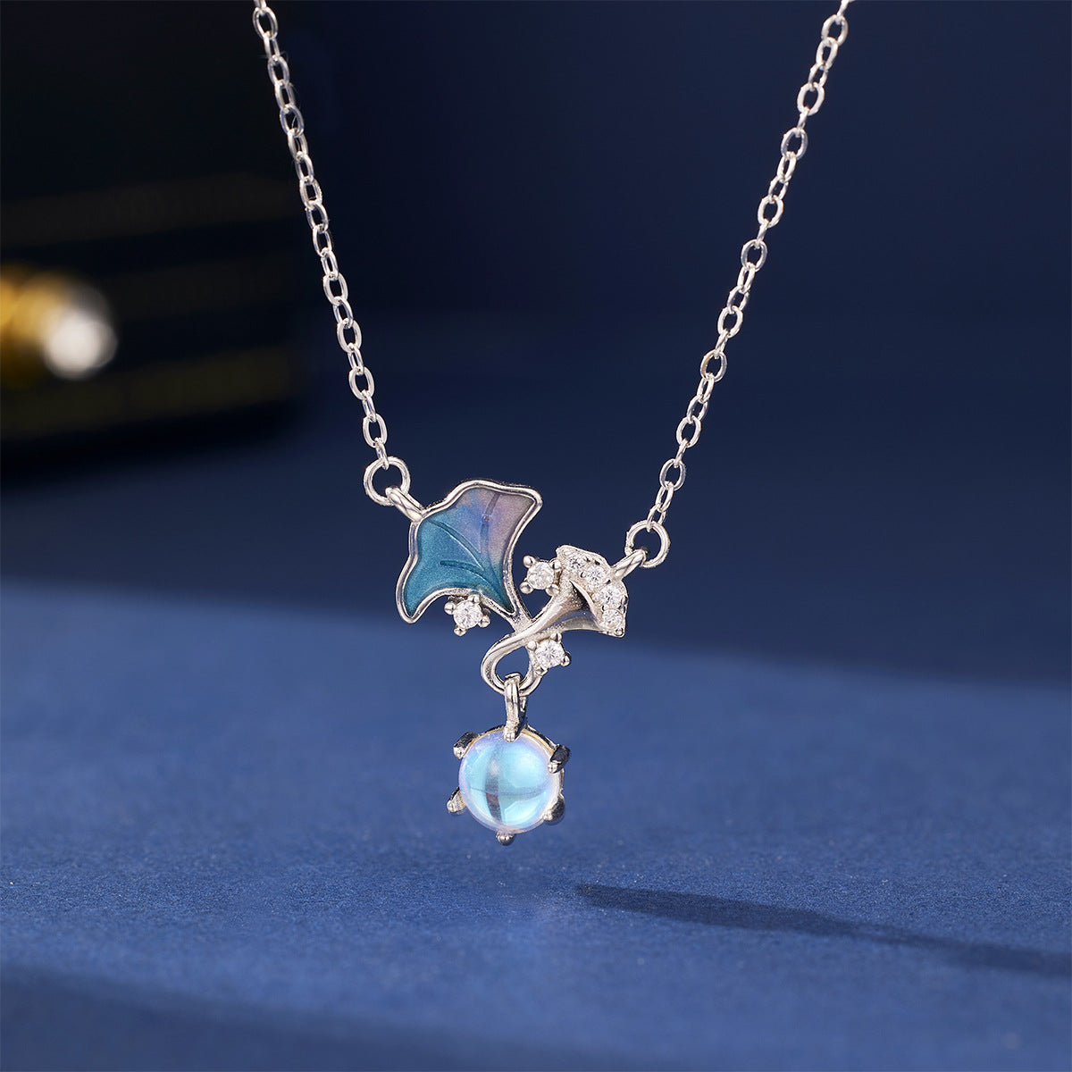 Women's Moonlight Small Apricot Suit Light Luxury Minority Mori Style Necklaces