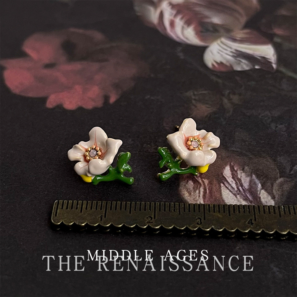 Style Enamel Drop Oil Butterfly Collection Earrings