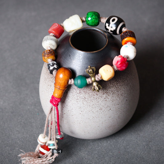 Root Payment Multi Jewels Cultural Artifact Bracelets