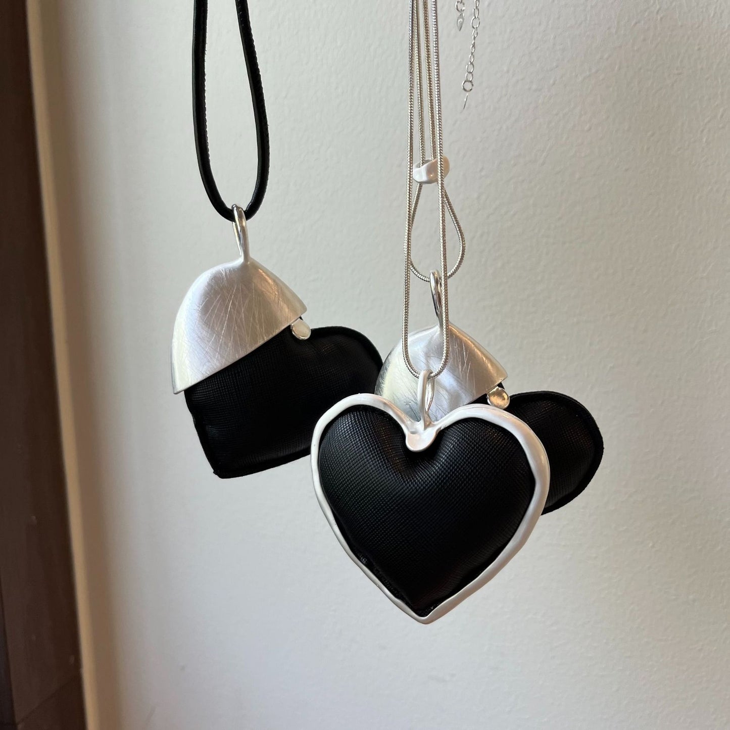 Live Brushed Love Long Sweater Chain Personality Simple Big Pendants