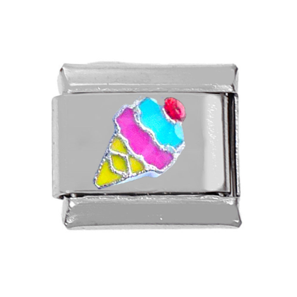 Stainless Steel Charm Bow Love Module Bracelets