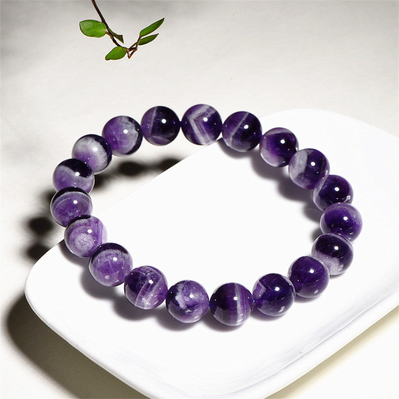 Natural Dream Amethyst Single Circle Fashion Bracelets