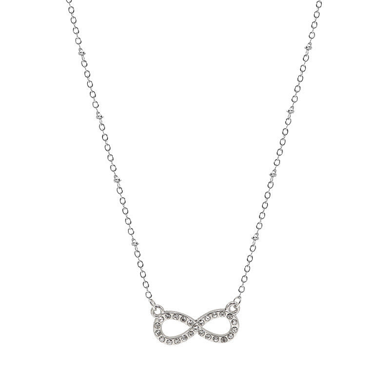 Women's Fashion Micro Inlaid Zircon Full Diamond Unlimited Necklaces