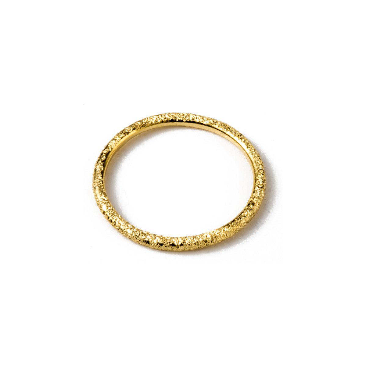 Sier Simple Glossy Frosted Style Fresh Rings
