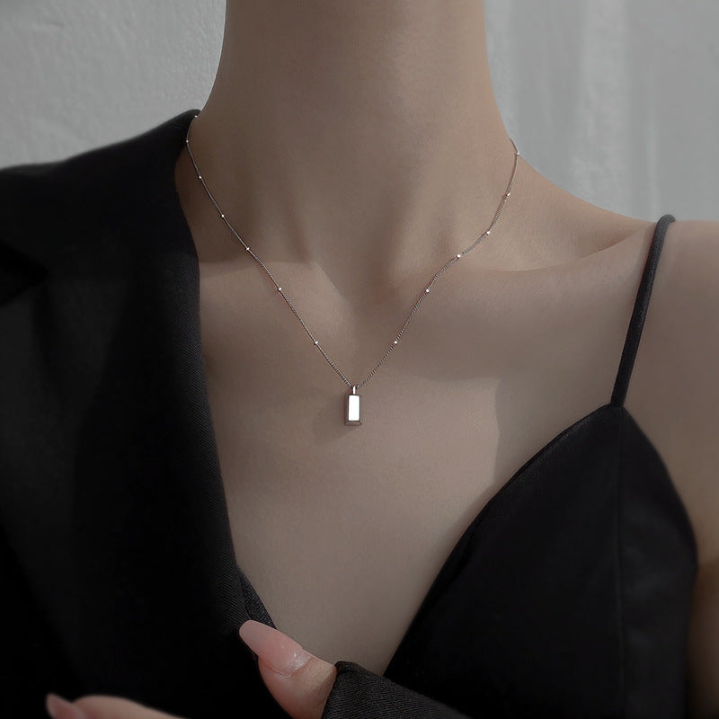 Women's Gold Bar Fashion Trendy Special Interest Necklaces