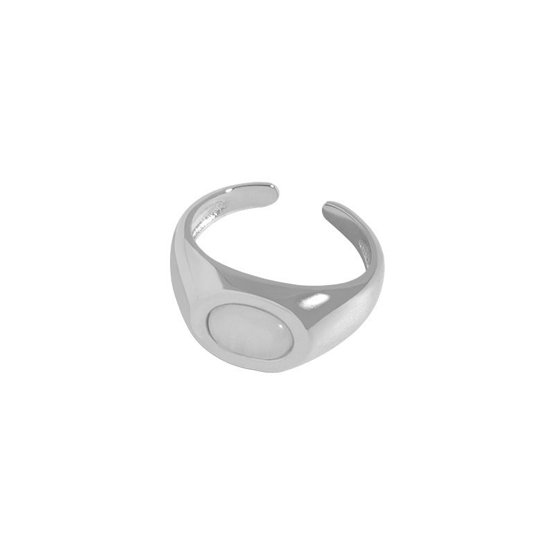 Gemstone Diamond Denier Light Luxury High-grade Rings