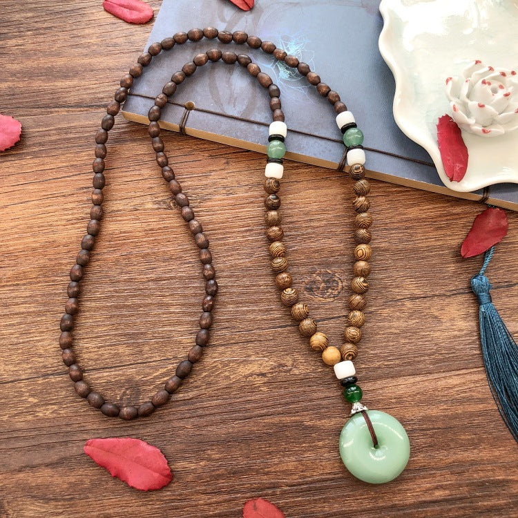 Women's & Men's Retro Ethnic Style Long Sweater Chain Necklaces