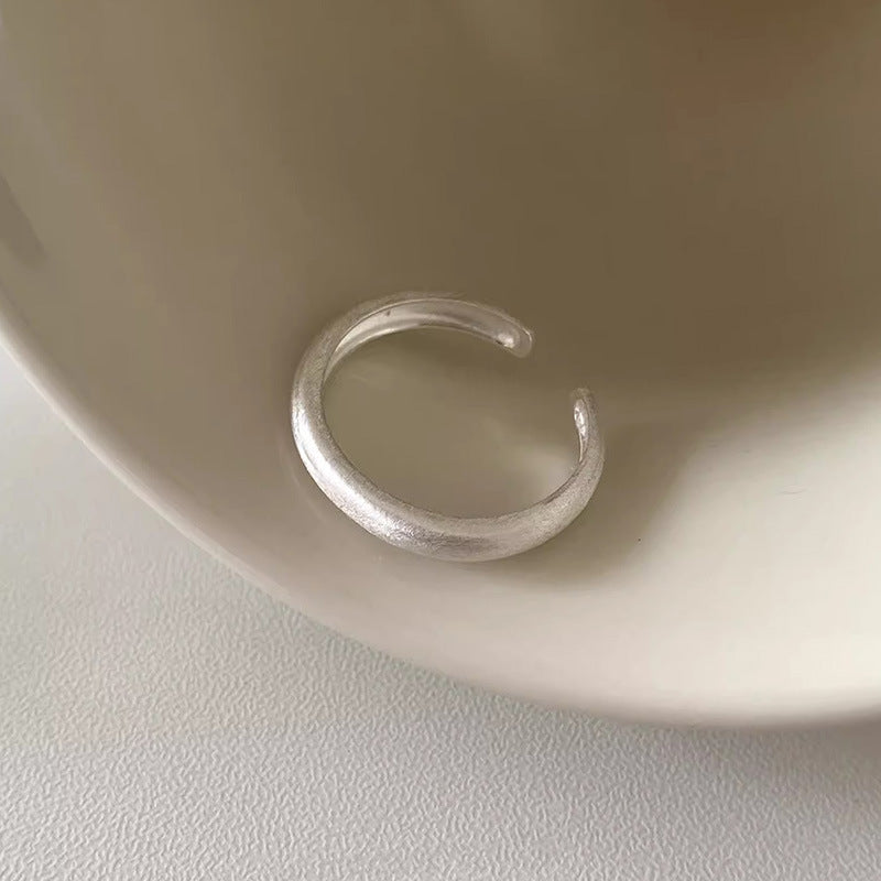 Sterling Sier Refreshing Flower Female Summer Sweet Rings