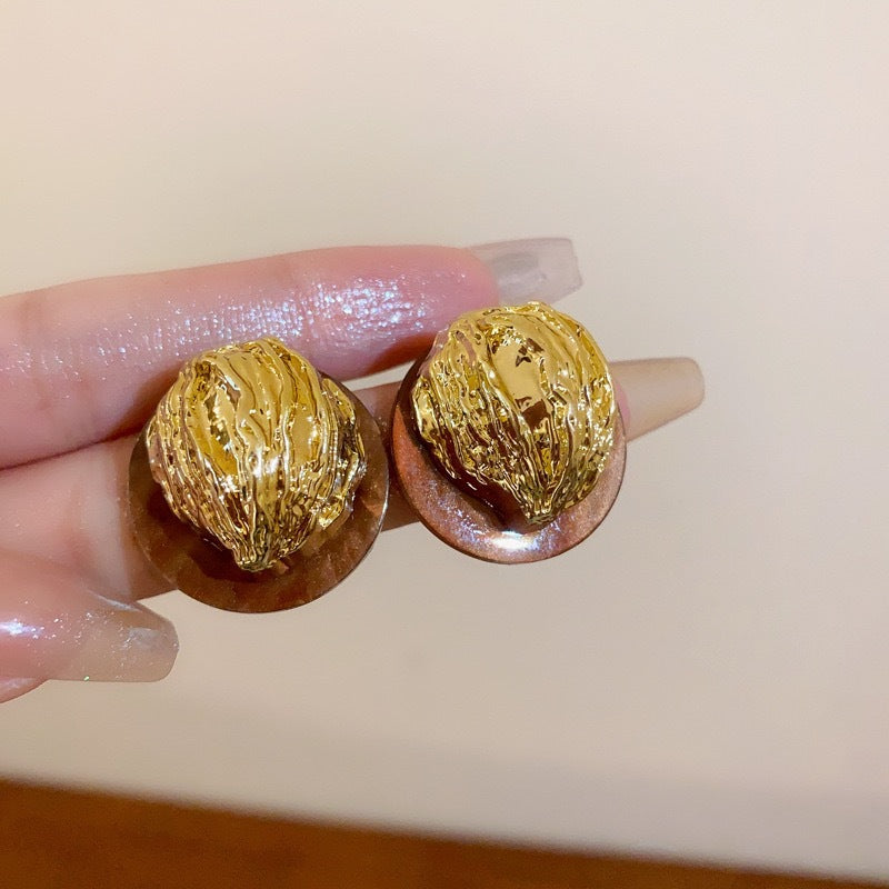 Sier High Sense All Match Fashion Earrings