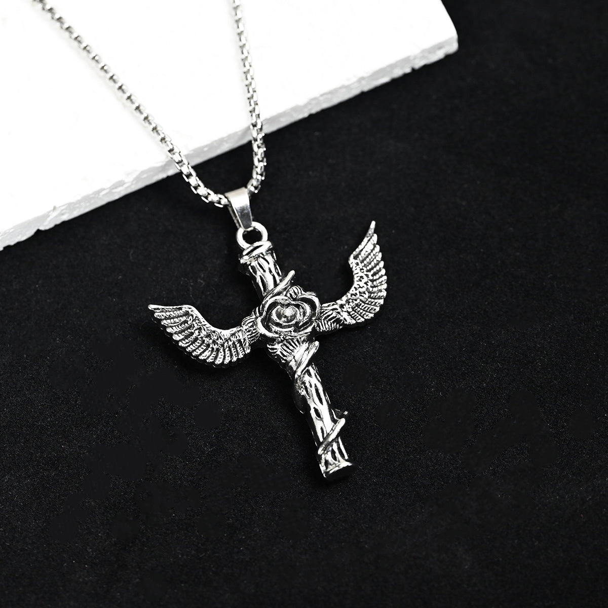 Men's Female Hip Hop Trendy All Match Personality Necklaces
