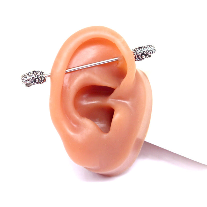 Fashion Personality Heart-shaped Ear Bone Sweet Cool Earrings