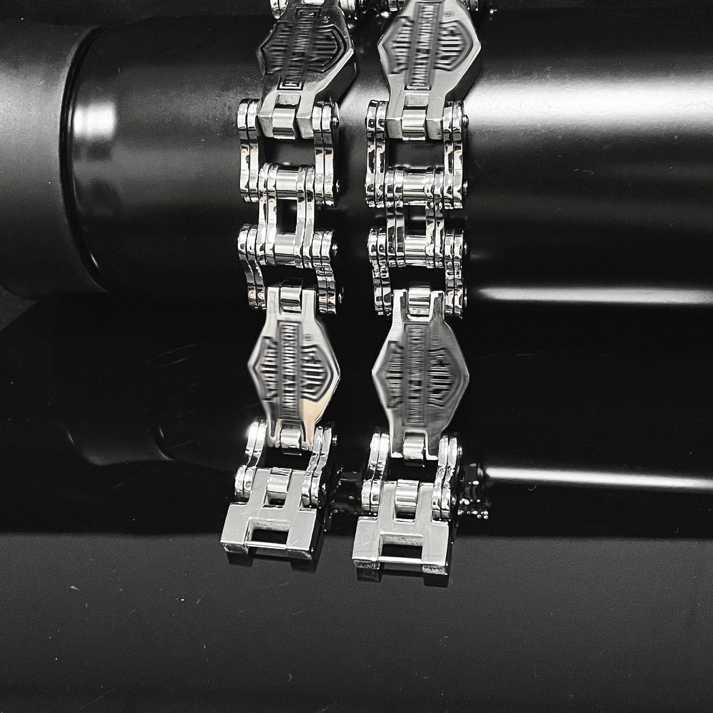 Men's Popular Waterproof Colorfast Domineering Stainless Steel Bracelets