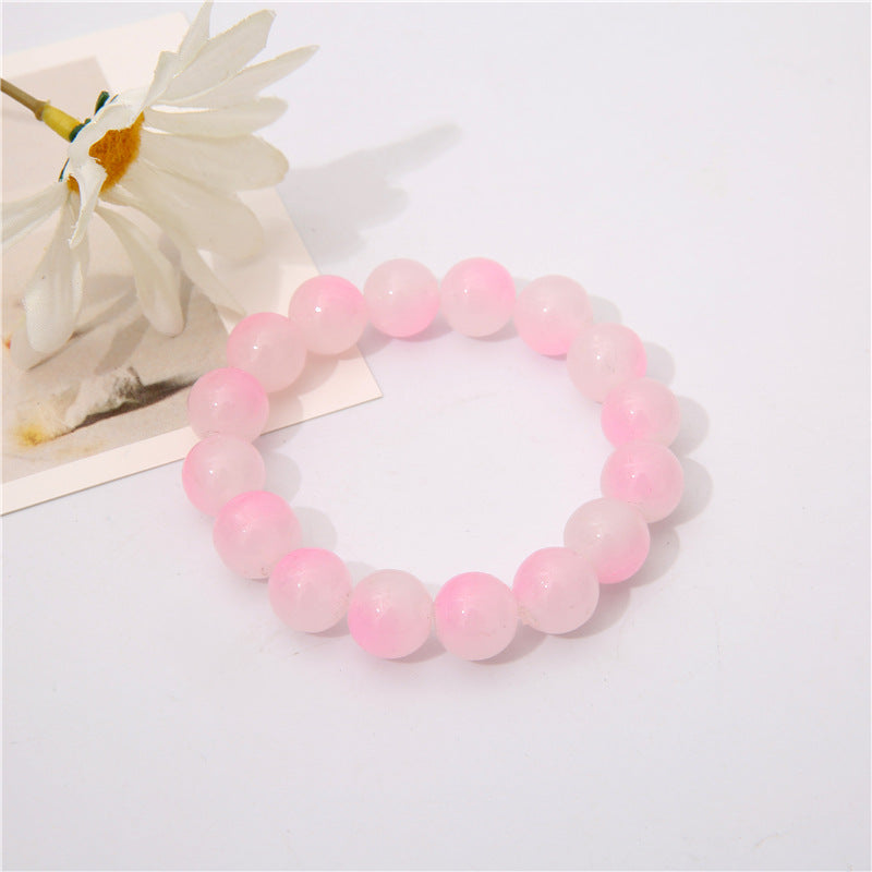 Ice Two-color Pliable Temperament Hand Toy Bracelets