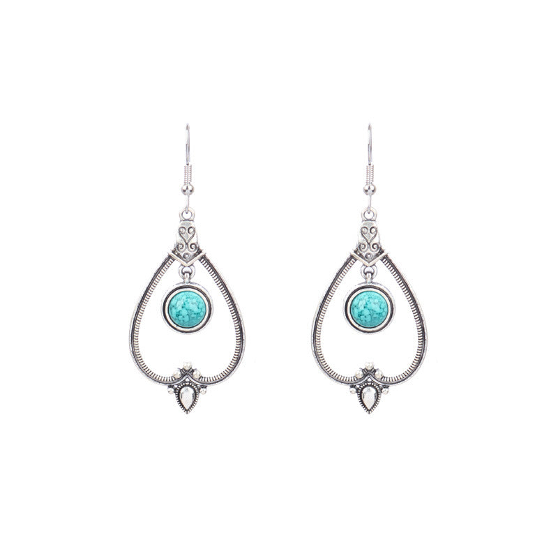 Vacation Style Popular Alloy Geometric Female Earrings