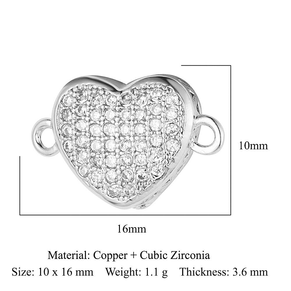 Copper Zircon Ornament Accessories Dripping Oil Pendants