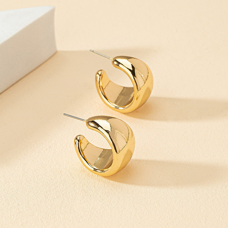 Shaped High-grade Female Personalized Cold Style Earrings