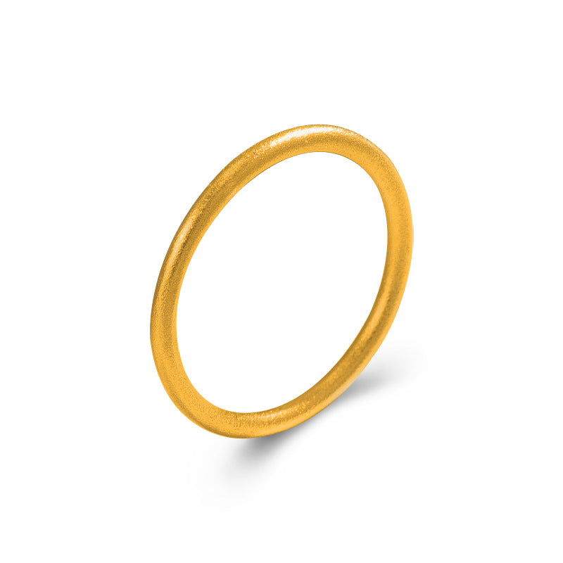 Law Alluvial Gold Iii Female Simple Rings