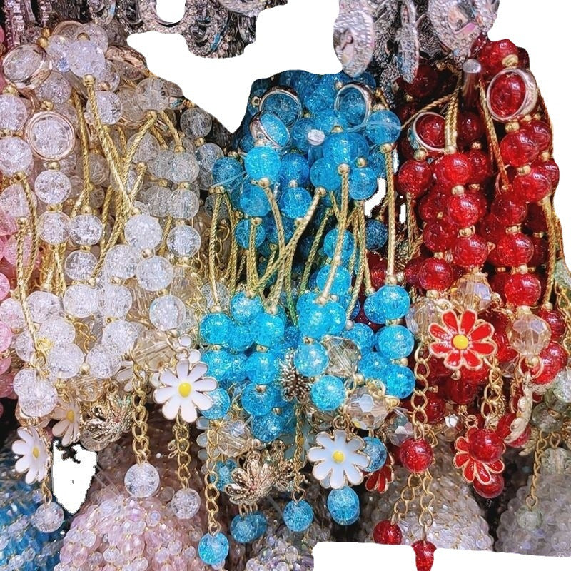 Fairy Fashion Small Chrysanthemum Flower Gravel Bracelets