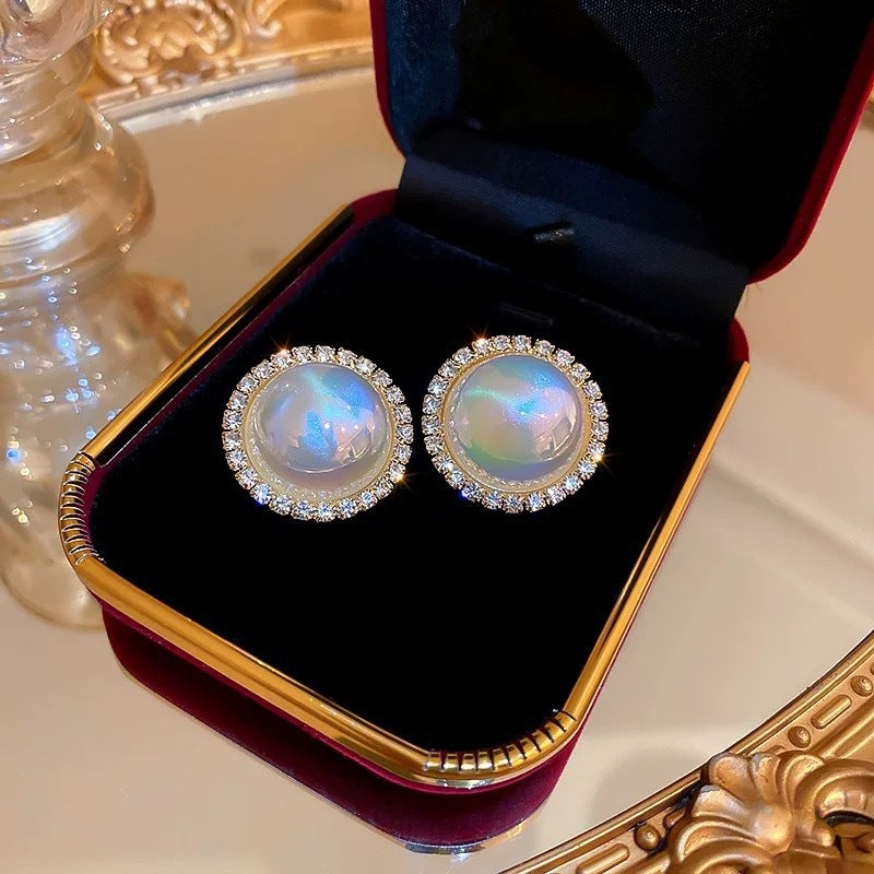 Luxury Mermaid Pearl Fashion High Sense Earrings