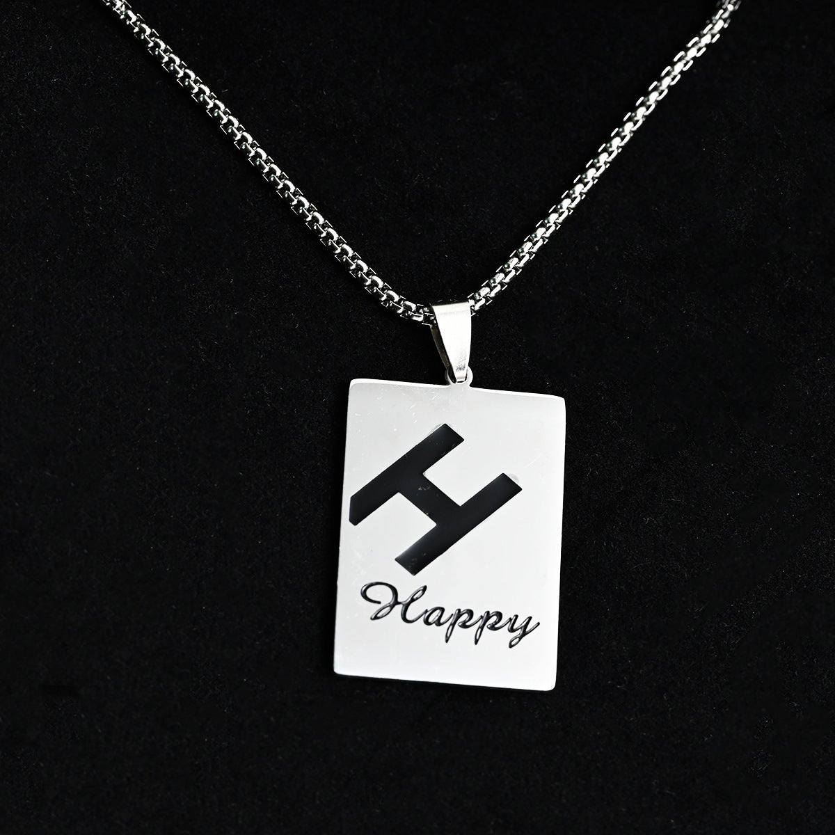 Men's Female Hip Hop Trendy All Match Personality Necklaces