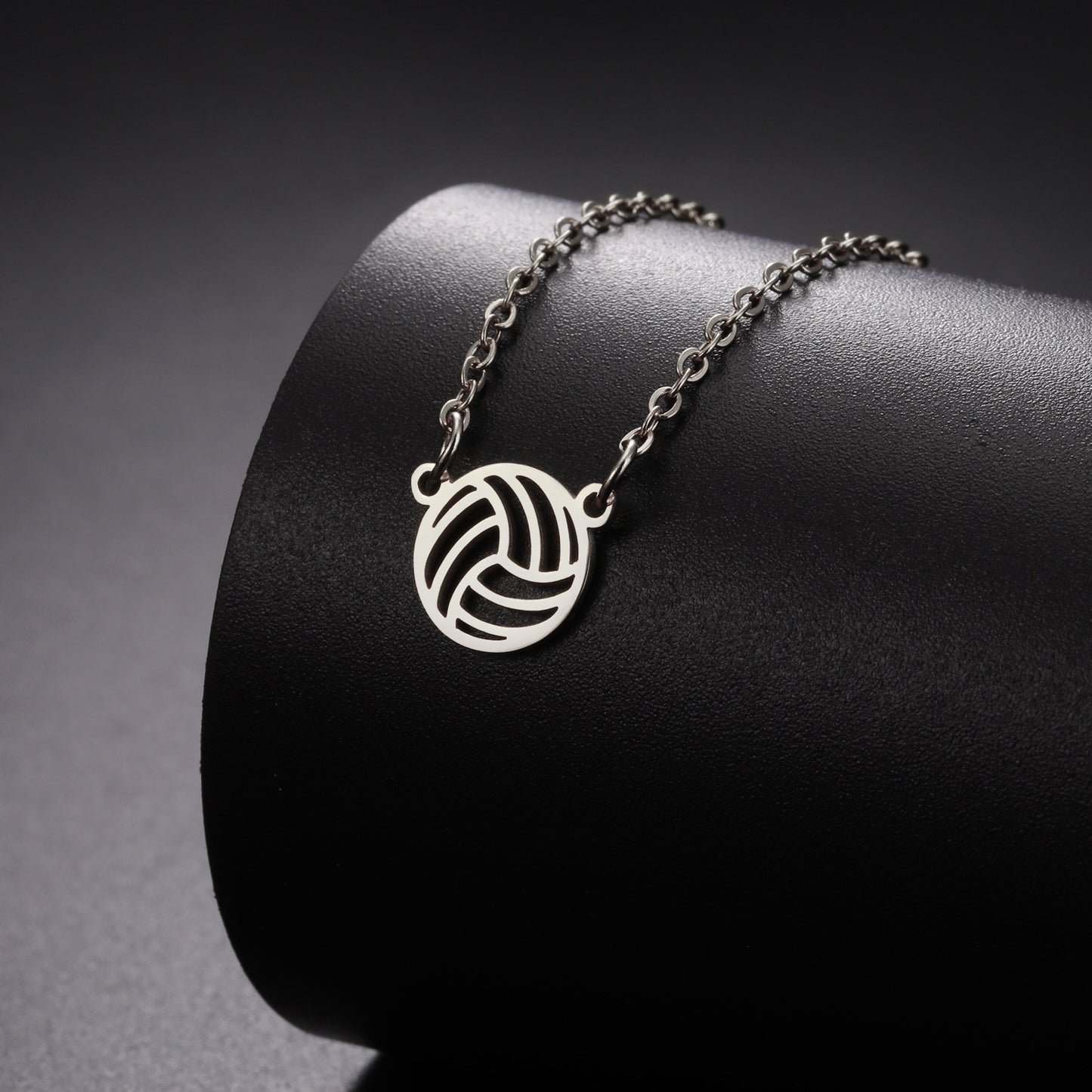 Women's & Men's Volleyball Stainless Steel Fashion Hollow Ball Bracelets