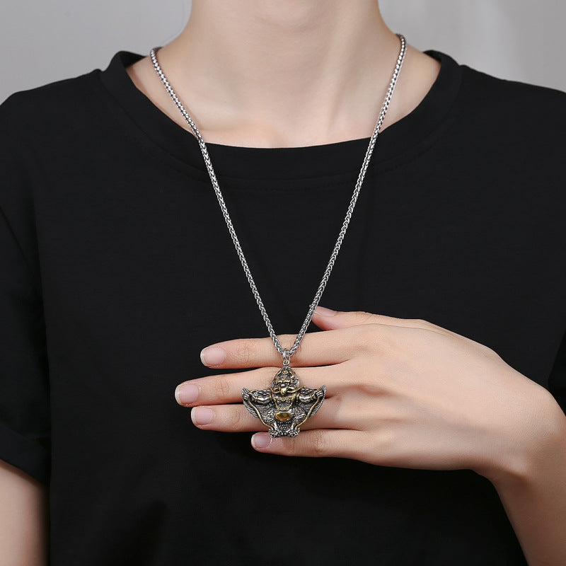 Women's & Men's Crafts Hawk Redpoll Ethnic Style Antique Necklaces