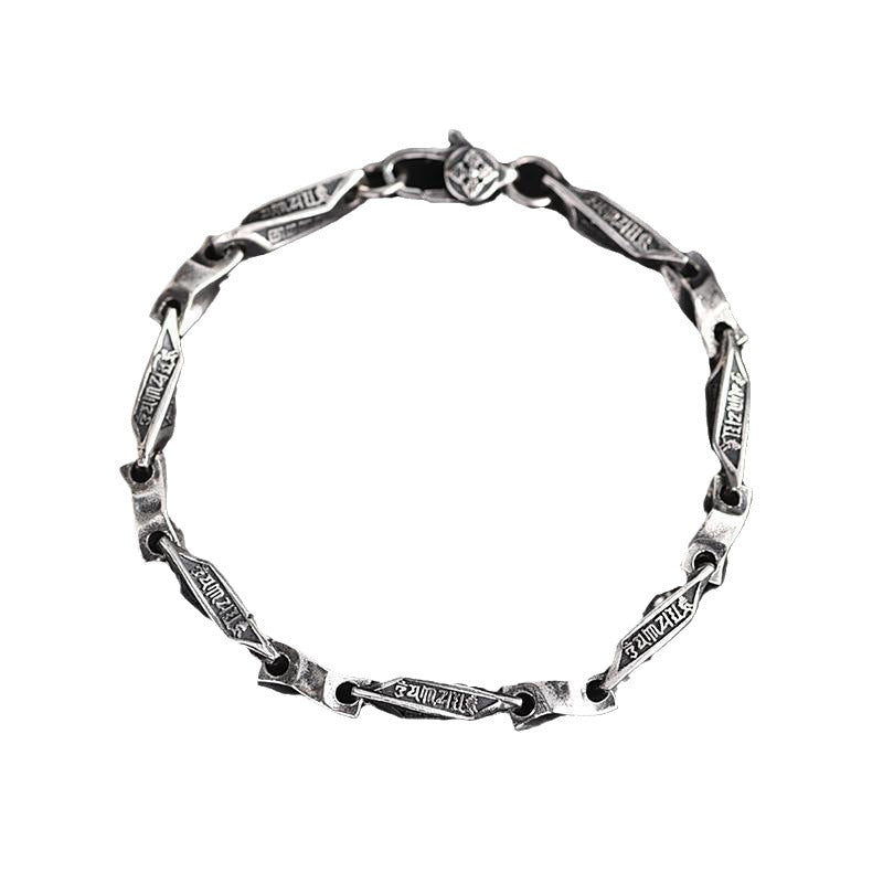 Men's Ancient Retro Ethnic Style Design Domineering Six Bracelets
