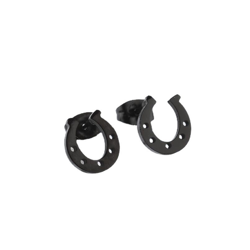 Women's Ornament Simple Fashion U-shaped Personalized Horseshoe Earrings