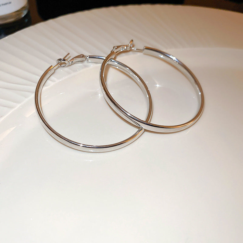 Women's Simple Geometric Niche Minimalist Design Cold Earrings