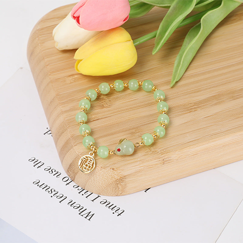 Women's Hare Design Good-looking Girlfriends Antique Birthday Bracelets