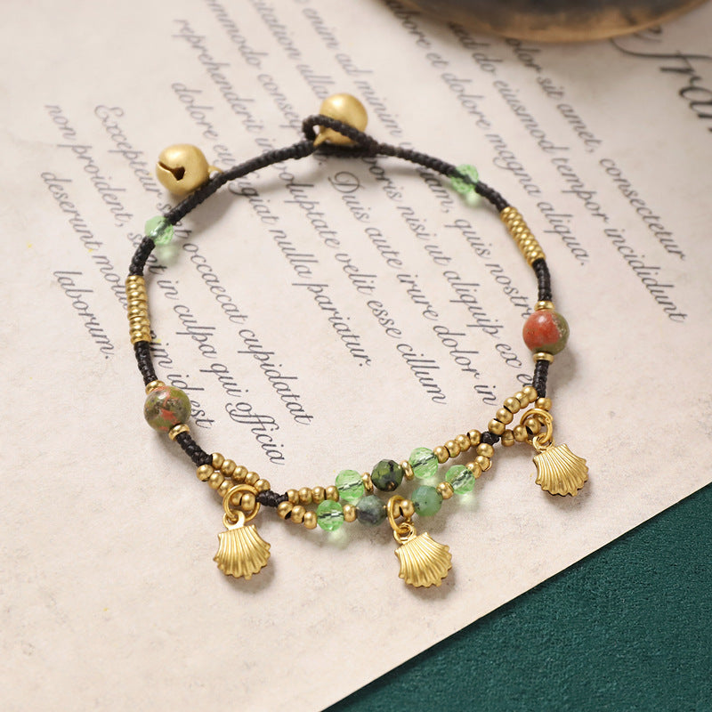 Women's Chinese Ethnic Style Woven Niche Retro Bracelets