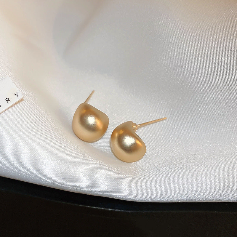 Sier High Sense All Match Fashion Earrings