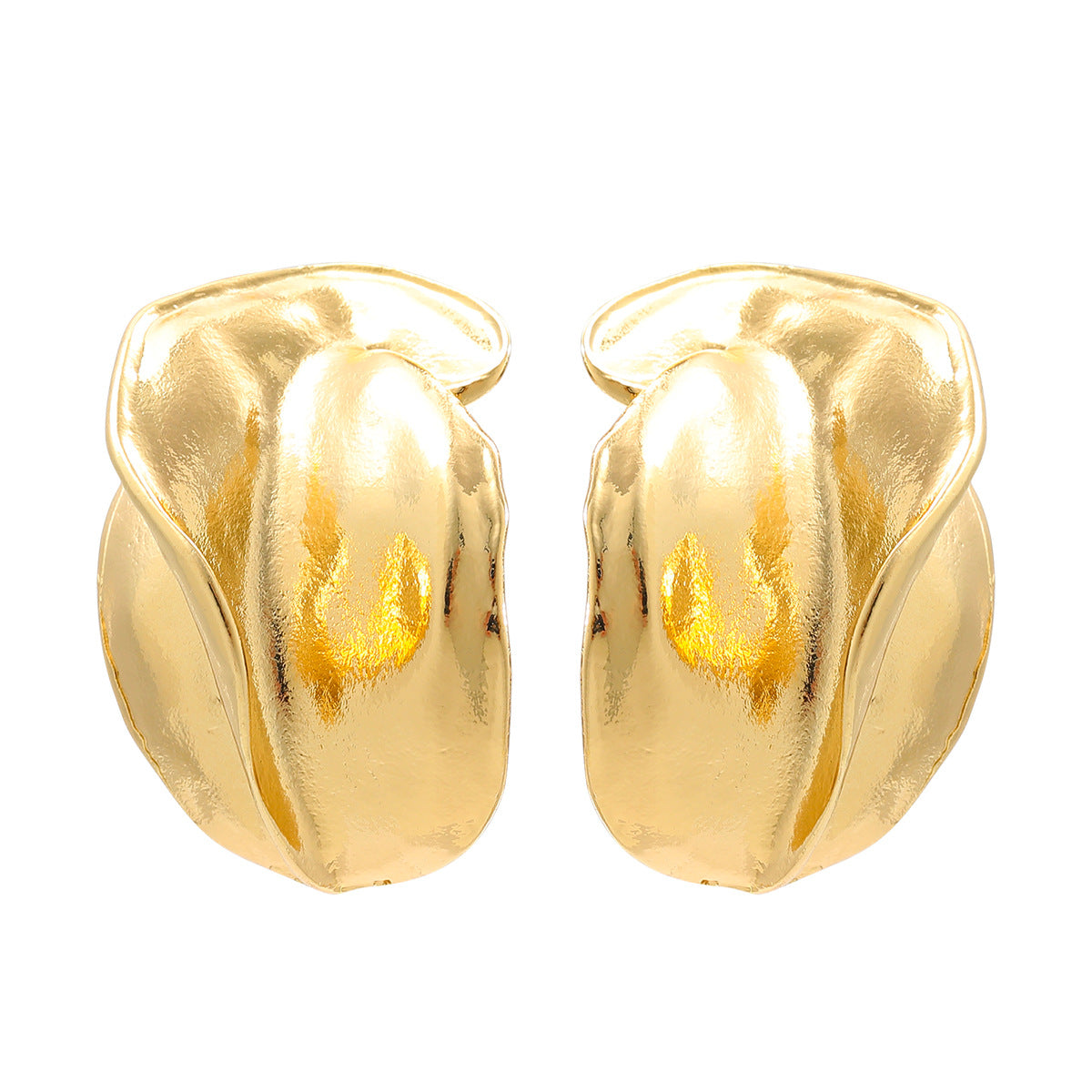Women's Spring Gold For Exaggerated Metal Ornament Rings