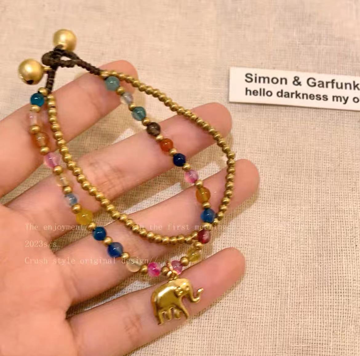 Chinese Ancient Style Safety Buckle Female Niche Bracelets