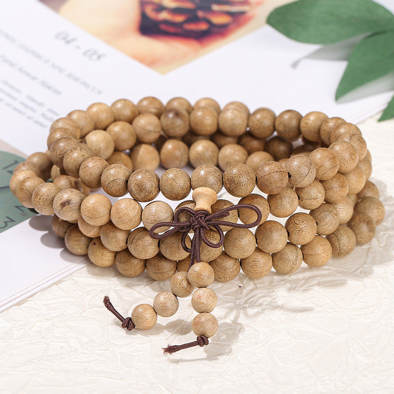Jewelry Natural Eaglewood Silkwood Rosary Bodhi Bracelets