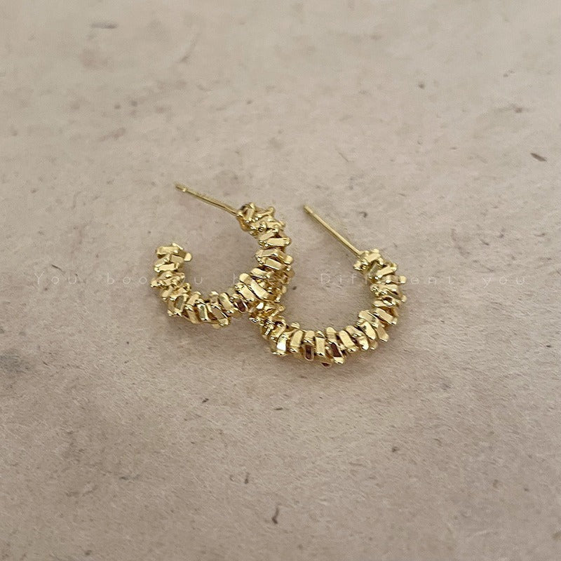 Small Pieces Of Shaped Female Summer Versatile Earrings