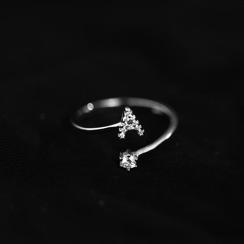 Women's Niche Fashion Personality Simple Open Index Rings