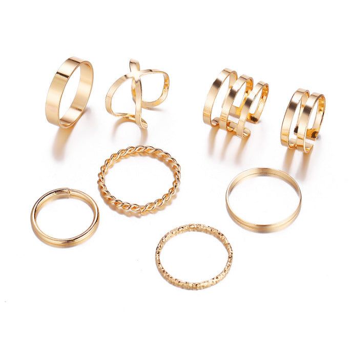 Ornament Personalized Simple Universal Style Unique Rings
