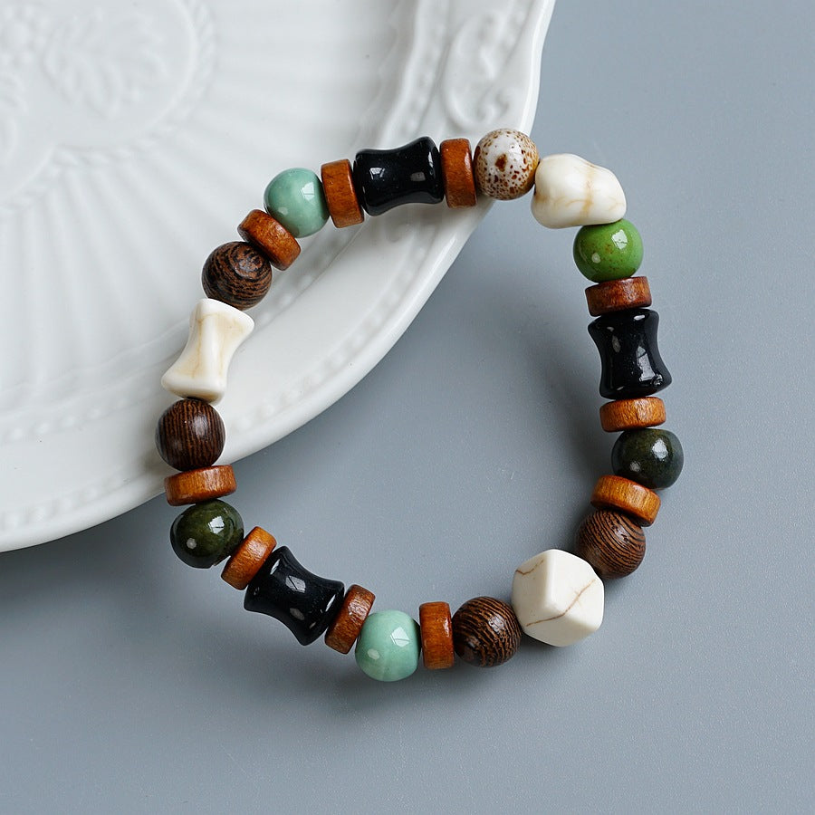 Ceramic Gift Ancient Style Beaded Chinese Bracelets