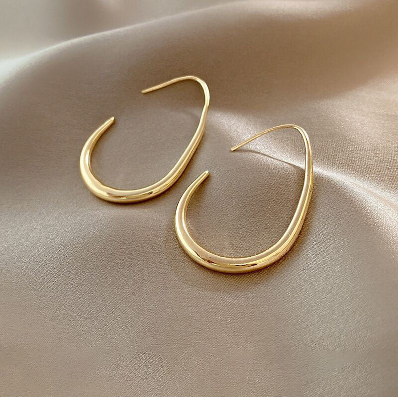 Style Water Drops Simple High-grade Female Rings