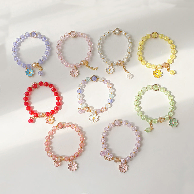 Flower Design High-grade Summer Cold Style Bracelets