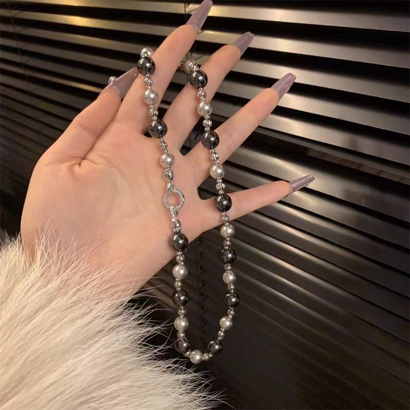 Entry Lux Pearl Female Light Luxury Minority High Sense Necklaces